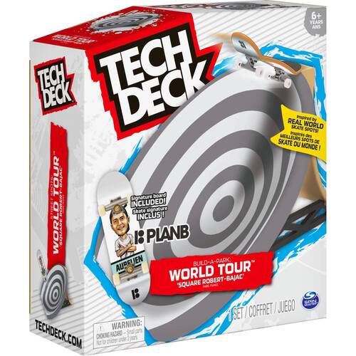 Tech Deck Build-A-Park World Tour Square Robert Bajac