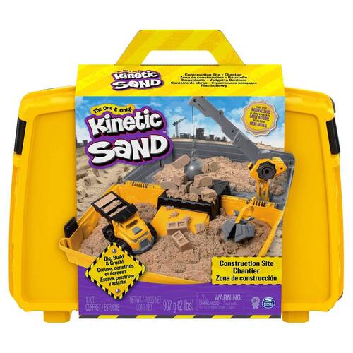 Kinetic Sand in Case Construction Site