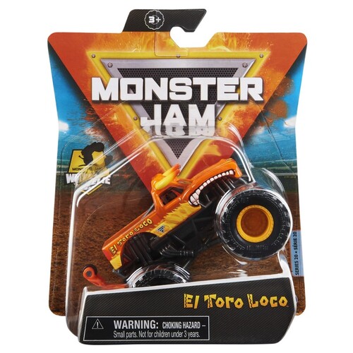 Monster Jam Wheelie Bar El Toro Loco 1:64 Truck