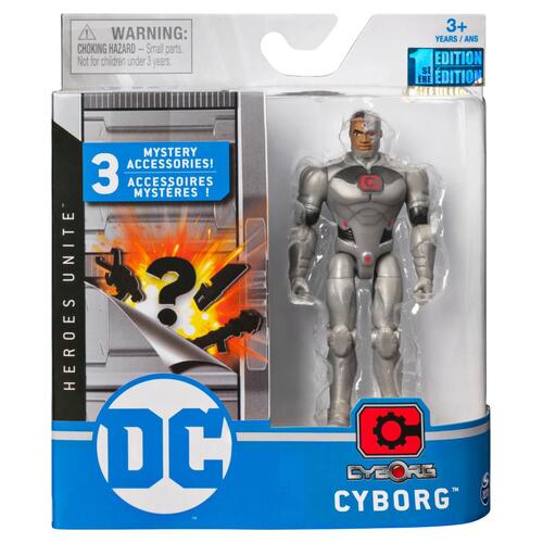 DC Cyborg 10cm & Mystery Accessories