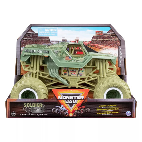 Monster Jam Soldier Fortune True Metal 1:24 #19