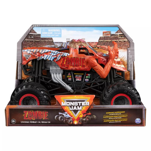 Monster Jam Zombie True Metal 1:24 #19