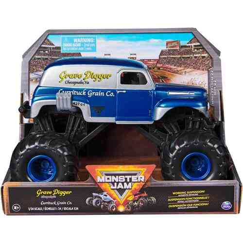 Monster Jam Grave Digger True Metal 1:24 #22