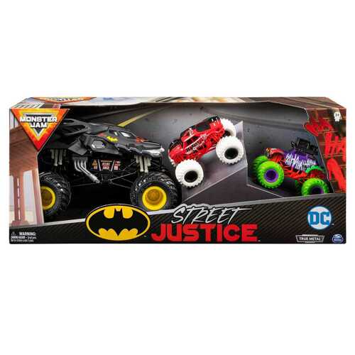 Monster Jam Batman Street Justice 3-Pack