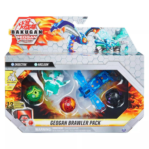 Bakugan Geogan Brawler Pack Insectra & Arcleon
