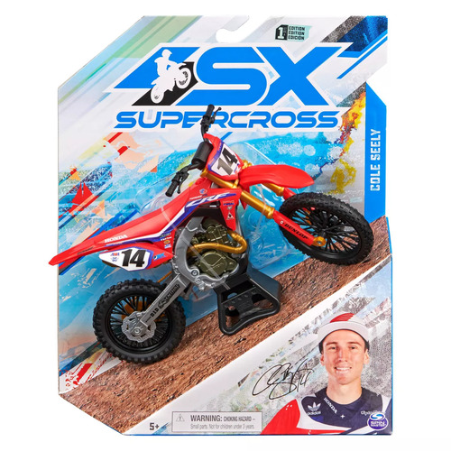 SX Supercross Motorcycle 1:10 Cole Seely