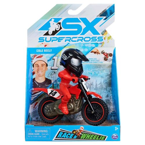 SX Supercross Race & Wheelie Cole Seely