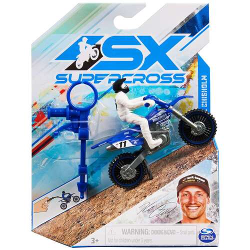 SX Supercross 1:24 Die Cast Motorcycle Kyle Chisholm