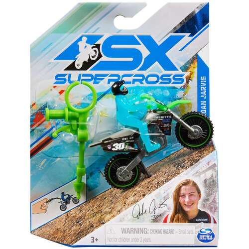 SX Supercross 1:24 Die Cast Motorcycle Jordan Jarvis