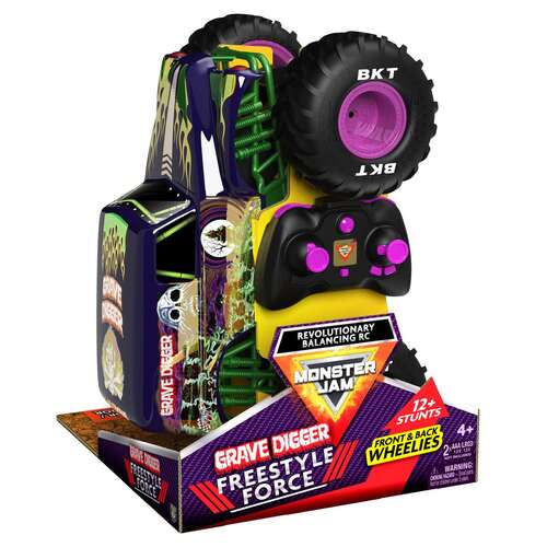 Monster Jam Grave Digger Freestyle Force RC 1:15