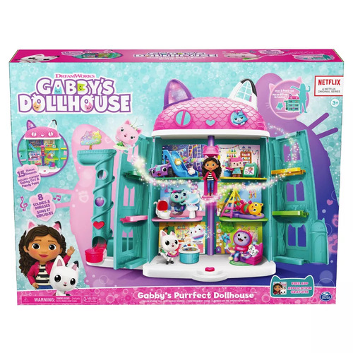 Gabbys Dollhouse Purrfect Dollhouse Playset