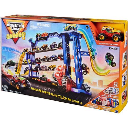 Monster Jam Garage Playset