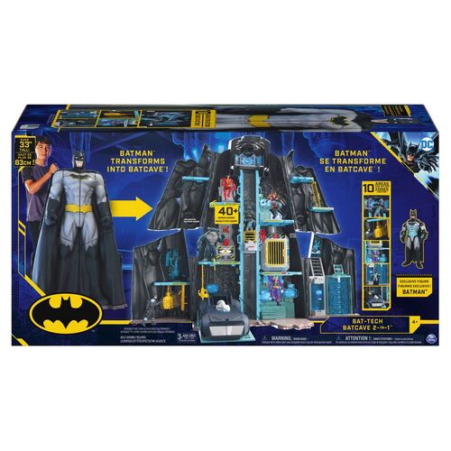 Batman Bat-Tech Batcave Playset with Exclusive 10cm Batman Figure