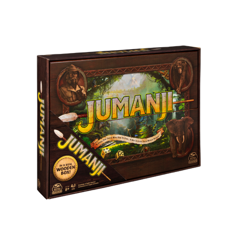 Jumanji Board Game Wooden Box