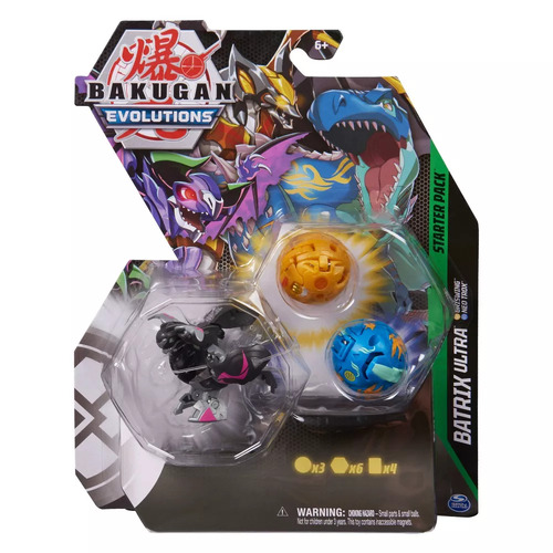 Bakugan Evolutions Starter Pack Batrix Ultra Griswing Neo Trox