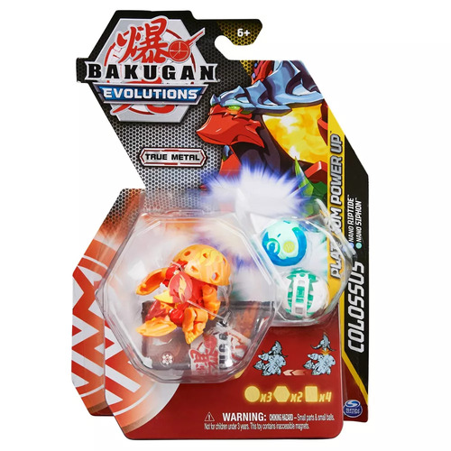 Bakugan Evolutions Colossus Platinum Power Up Pack