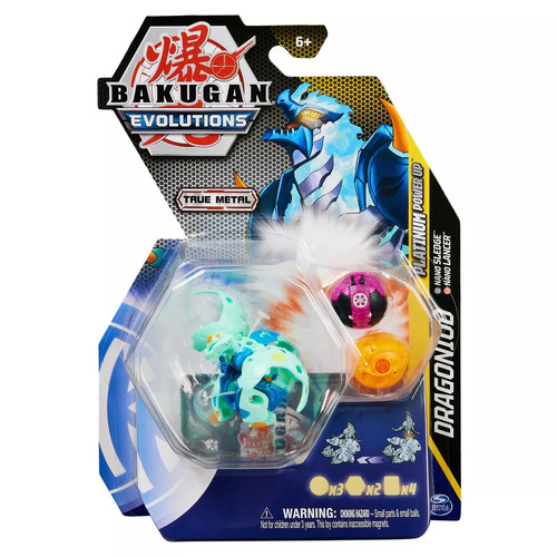 Bakugan Evolutions Drangonoid Platinum Power Up Pack