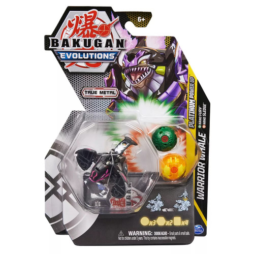 Bakugan Evolutions Warrior Whale Platinum Power Up Pack