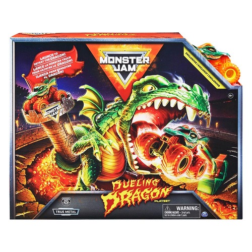 Monster Jam Dueling Dragons Playset