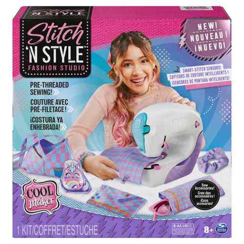 Cool Maker Stitch N Style Fashion Studio Sewing Machine