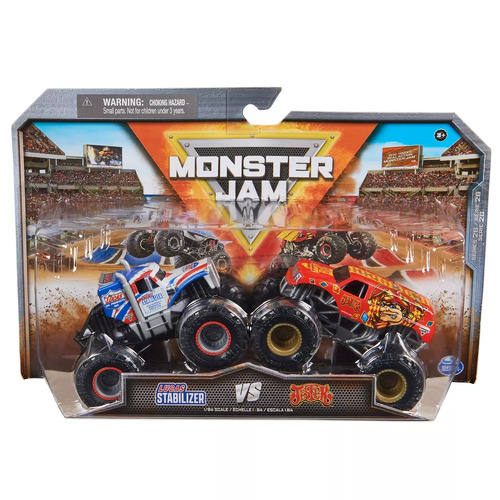 Monster Jam Lucas Stabilizer VS Jester #26