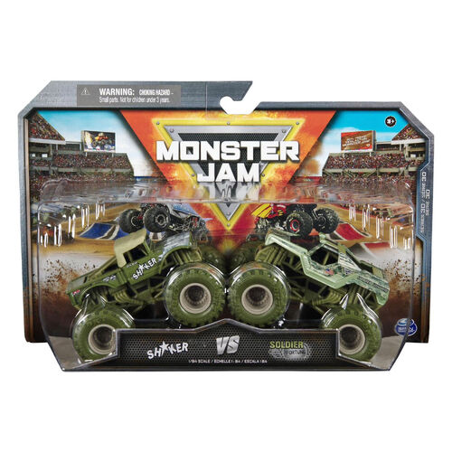 Monster Jam Shaker vs Soldier Fortune 2 Pack 1:64 #30