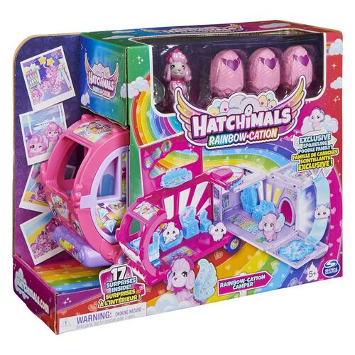 Hatchimals Rainbow-Cation Transforming Camper Playset