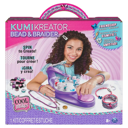 Cool Maker KumiKreator Bead & Braider Bracelets & Necklaces Kit