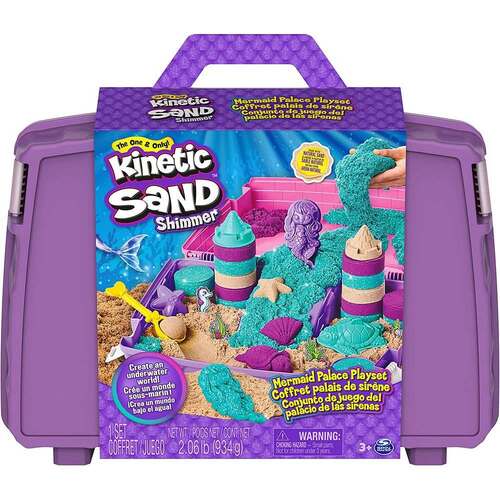 Kinetic Sand Shimmer Mermaid Palace Playset