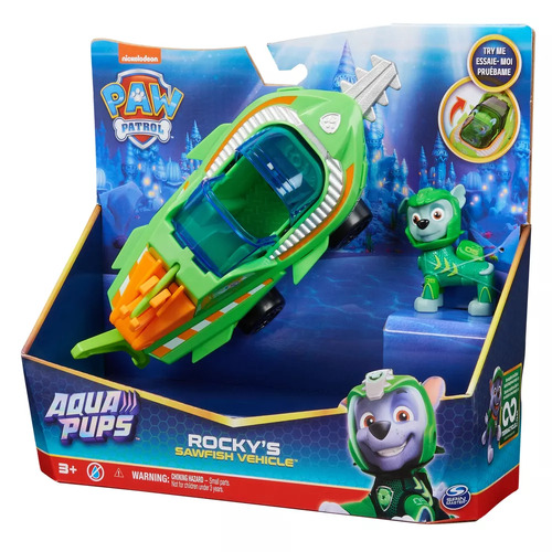 PAW Patrol Rockys Sawfish Vehicle Aqua Pups