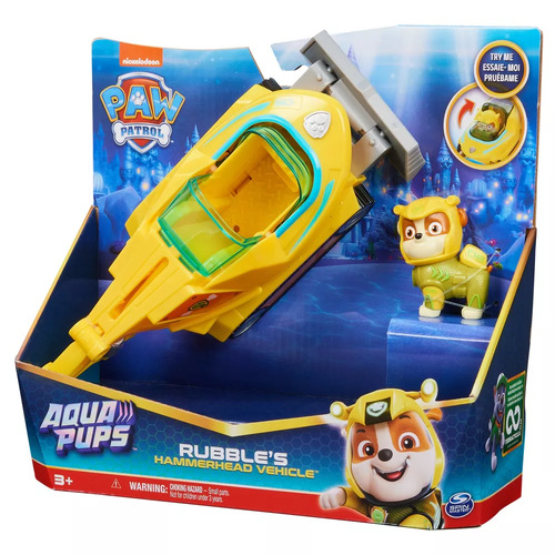 PAW Patrol Rubbles Hammerhead Vehicle Aqua Pups
