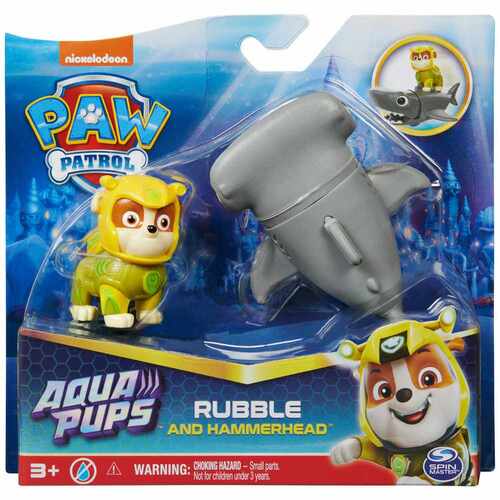 Paw Patrol Aqua Pups Rubble and Hammerhead