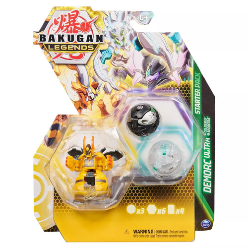 Bakugan Legends Demorc Ultra Colossus Barbetra Starter Pack