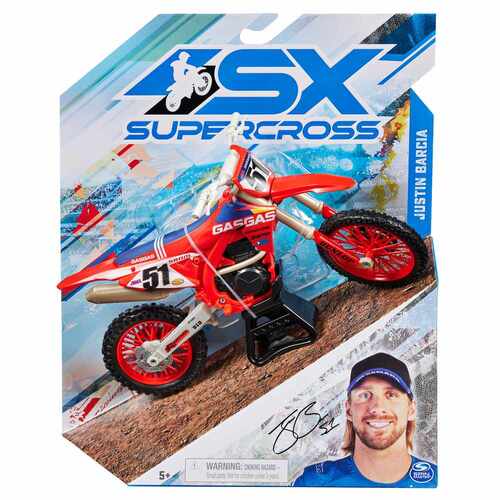 SX Supercross Motorcycle 1:10 Justin Barcia