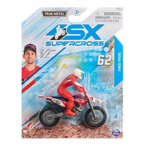 SX Supercross True Metal Vince Friese Hill 1:24