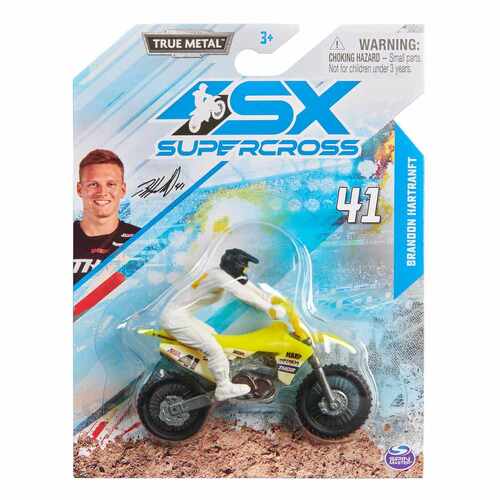 SX Supercross True Metal Brandon Hartranft 1:24