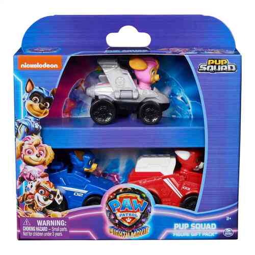 Paw Patrol The Mighty Movie Pup Squad Vehicle Gift Pack