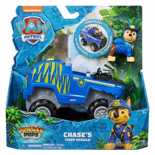 Paw Patrol Jungle Pups Chase's Tiger Vehicle