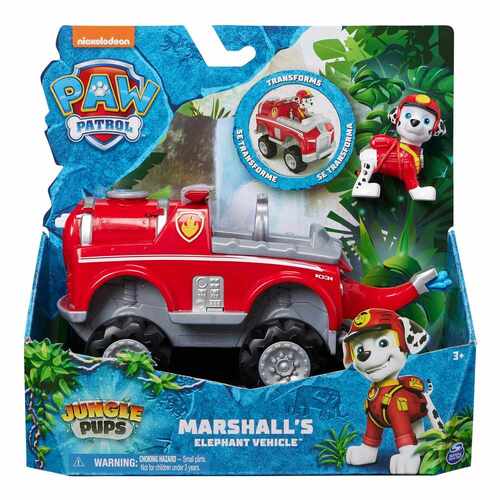 Paw Patrol Jungle Pups Marshall’s Elephant Vehicle