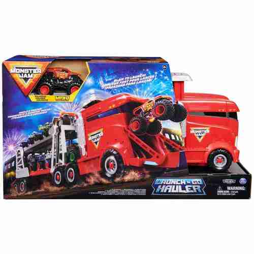 Monster Jam Launch n Go Hauler with Max-D
