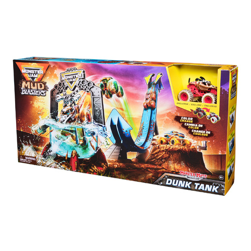 Monster Jam 1:64 Truck Wash Playset