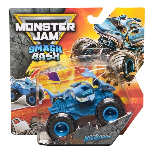 Monster Jam 1:64 Smash & Bash Serie 01 Megalodon