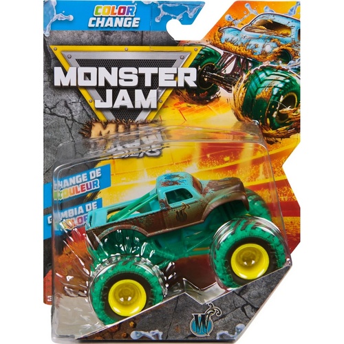 Monster Jam - 1:64 Mud Blasters Series 2 W
