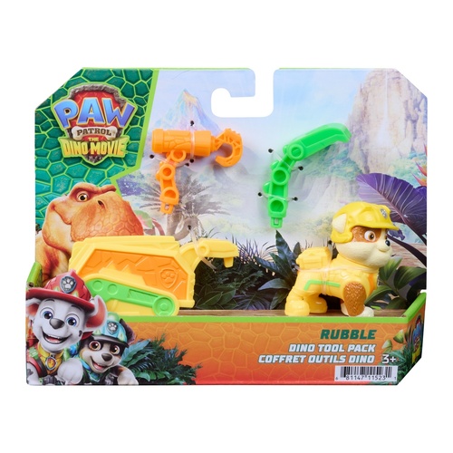 Paw Patrol The Dino Movie Dino Tool Pack - Rubble