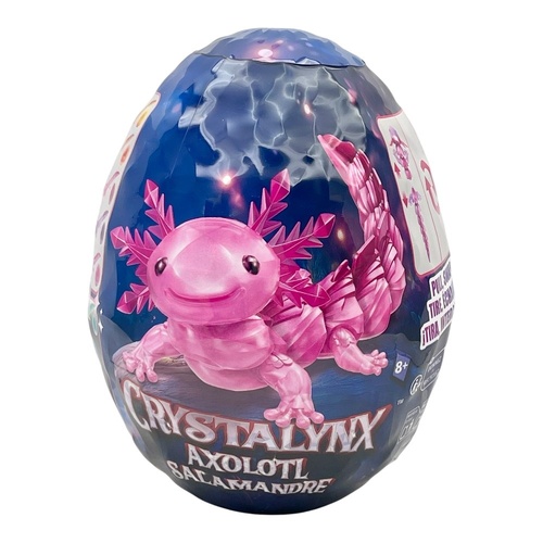 Crystalynx 12inch Axolotl Salamandre Assorted
