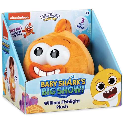 Baby Shark Big Show William Fishlight Plush