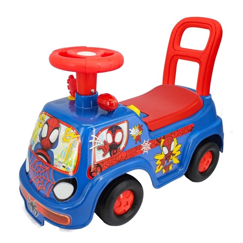 Kiddieland Marvel Spidey and his Amazing Friends Light 'N' Sounds Spidey Adventure Ride On