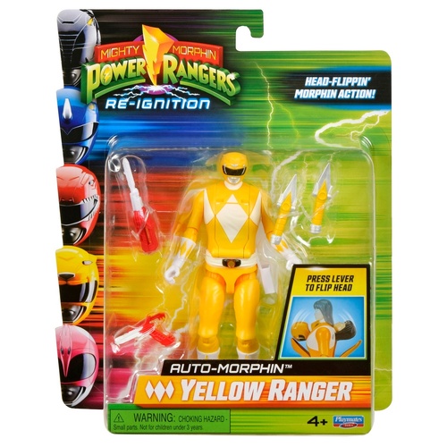 Mighty Morphin Power Rangers Re-Ignition - Auto Morphin Yellow Ranger