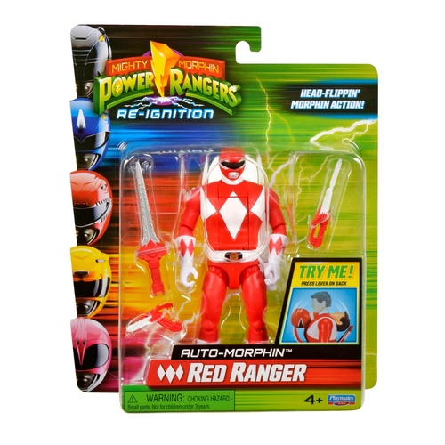 Mighty Morphin Power Rangers Re-Ignition- Auto-Morphin Red Ranger