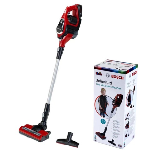 Bosch Unlimited Red Cordless Toy Vacuum Cleaner
